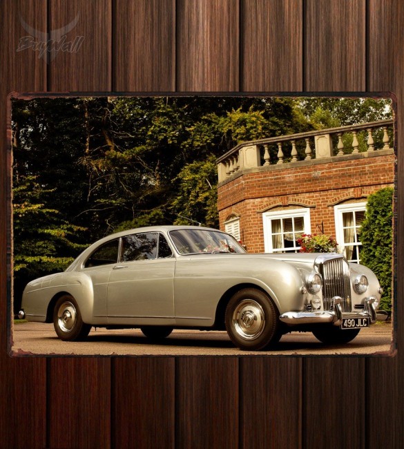 Металлическая табличка Bentley S1 Continental Sports Saloon by Mulliner 035 Металлическая табличка Bentley S1 Continental Sports Saloon by Mulliner 035